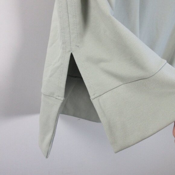 Athleta Retroterry Women's V-Neck Sweater Vest L Green Cotton Blend Athletic 328 - Picture 6 of 11